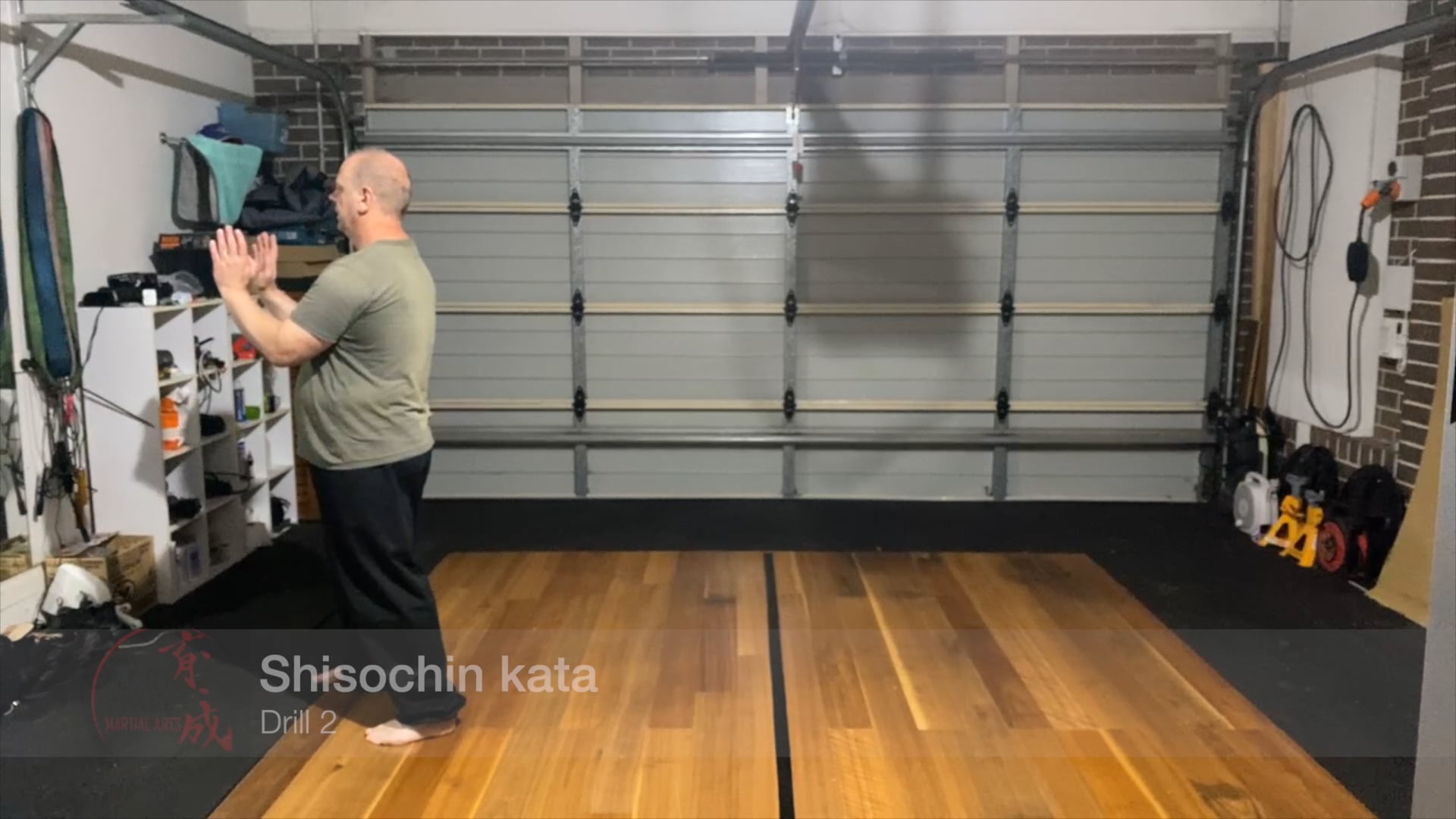 Shisochin kata - drill 2