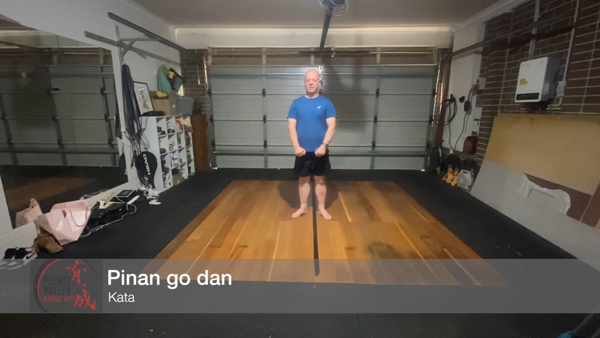 Pinan go dan - drill kata