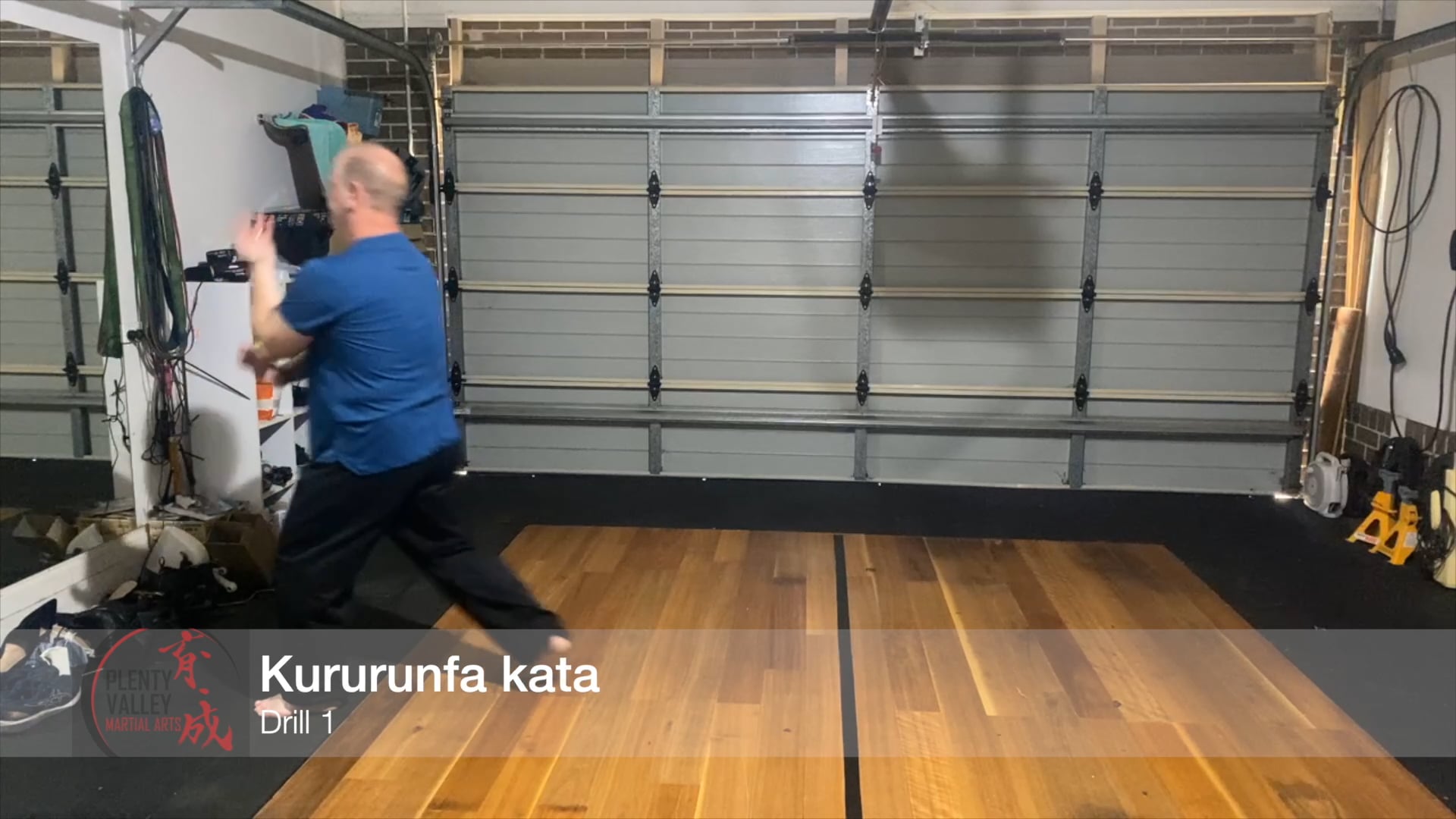 Kururunfa kata - drill 1