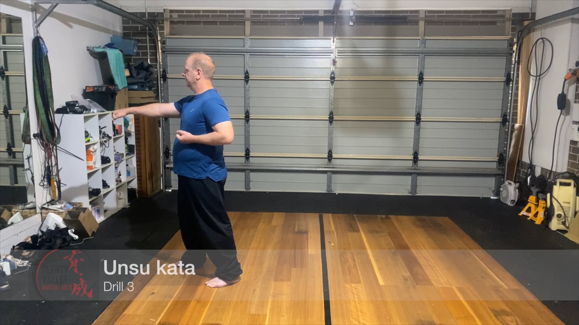 Unsu kata - drill 3
