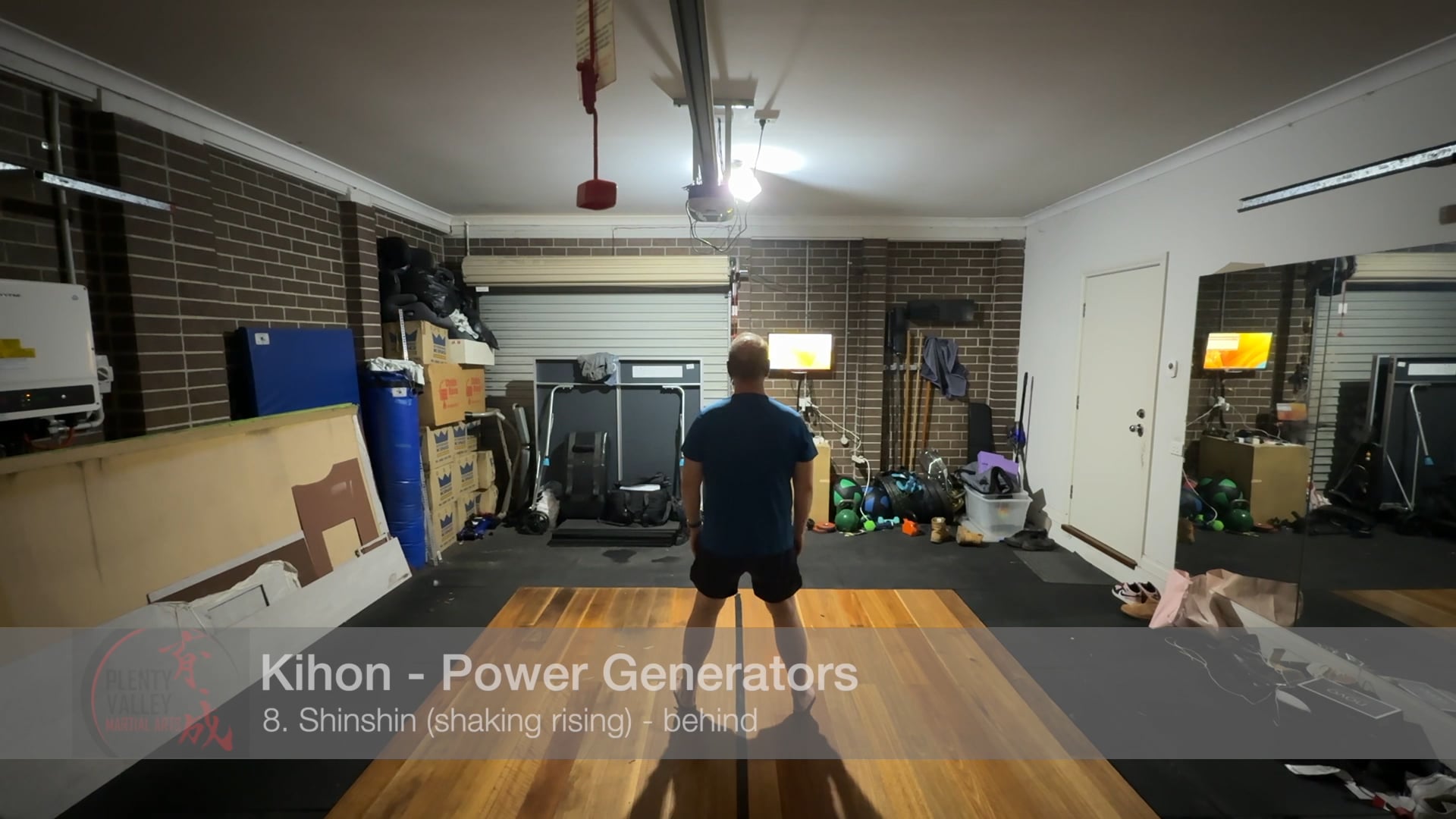 Kihon - Power generator - 8. Shinshin - behind