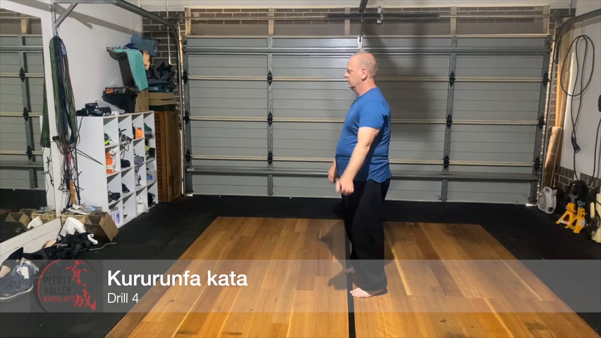 Kururunfa kata - drill 4