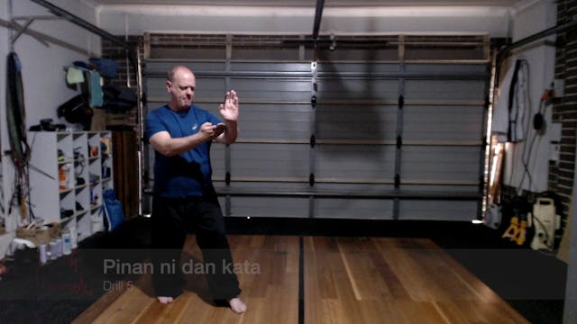 Pinan ni dan kata - drill 5