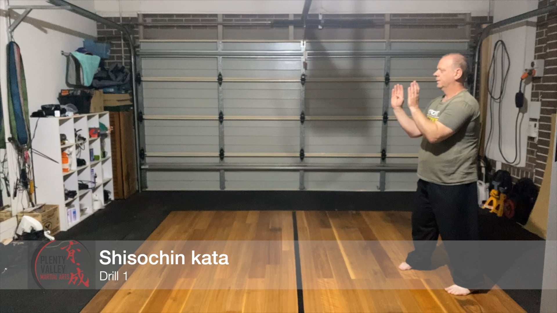 Shisochin kata - drill 1