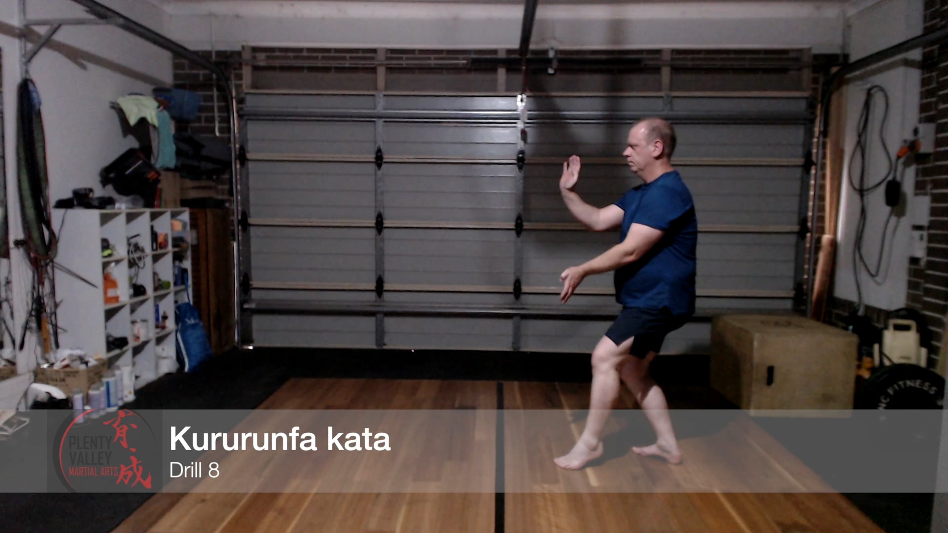 Kururunfa kata - drill 8