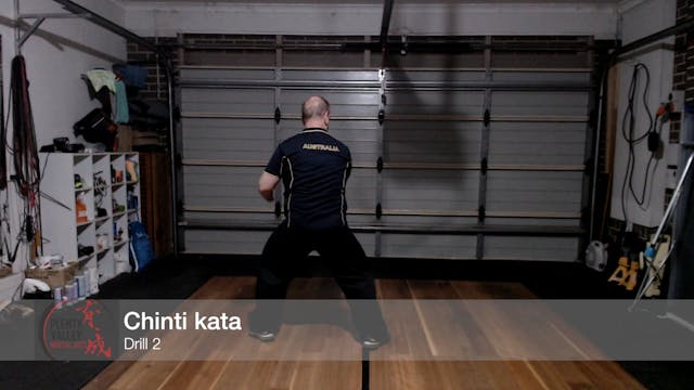 Chinti kata - drill 2