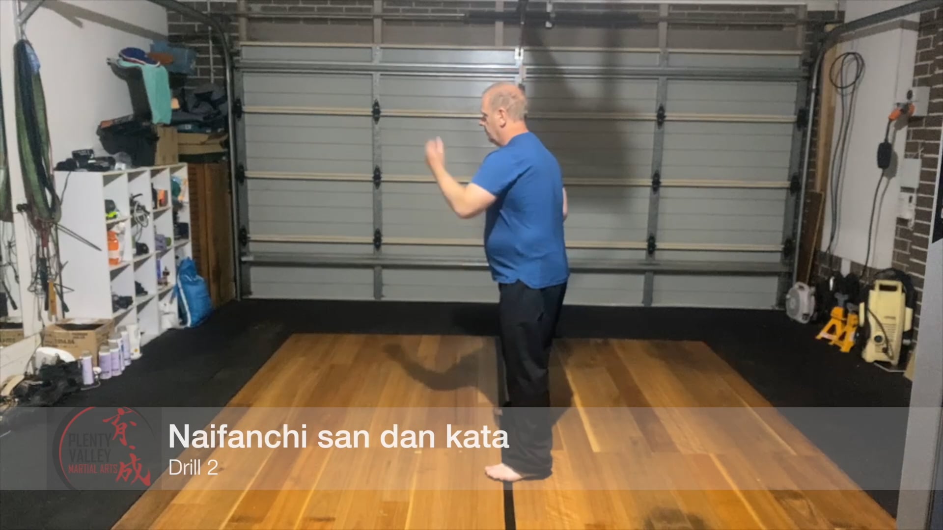 Naifanchi san dan kata - drill 2