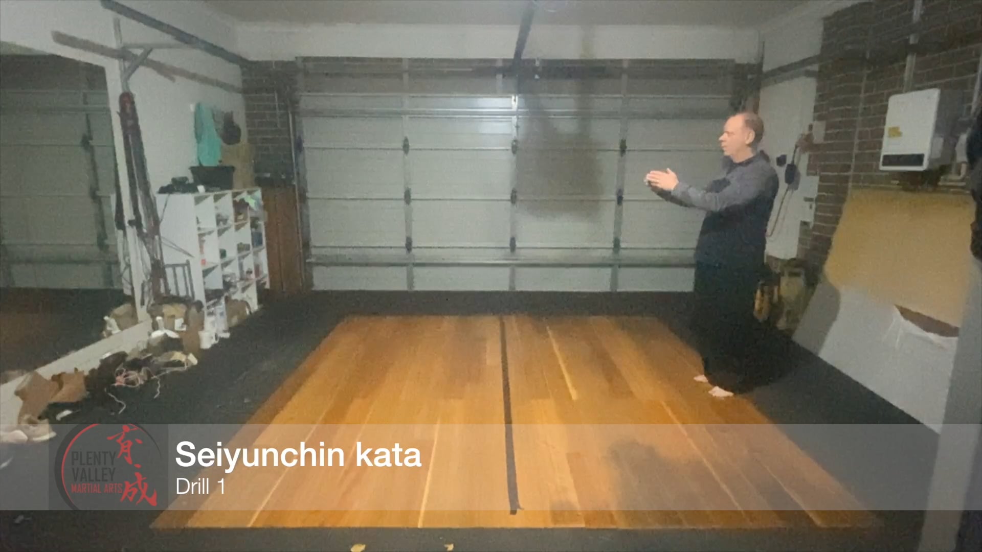 Seiyunchin kata - drill 1