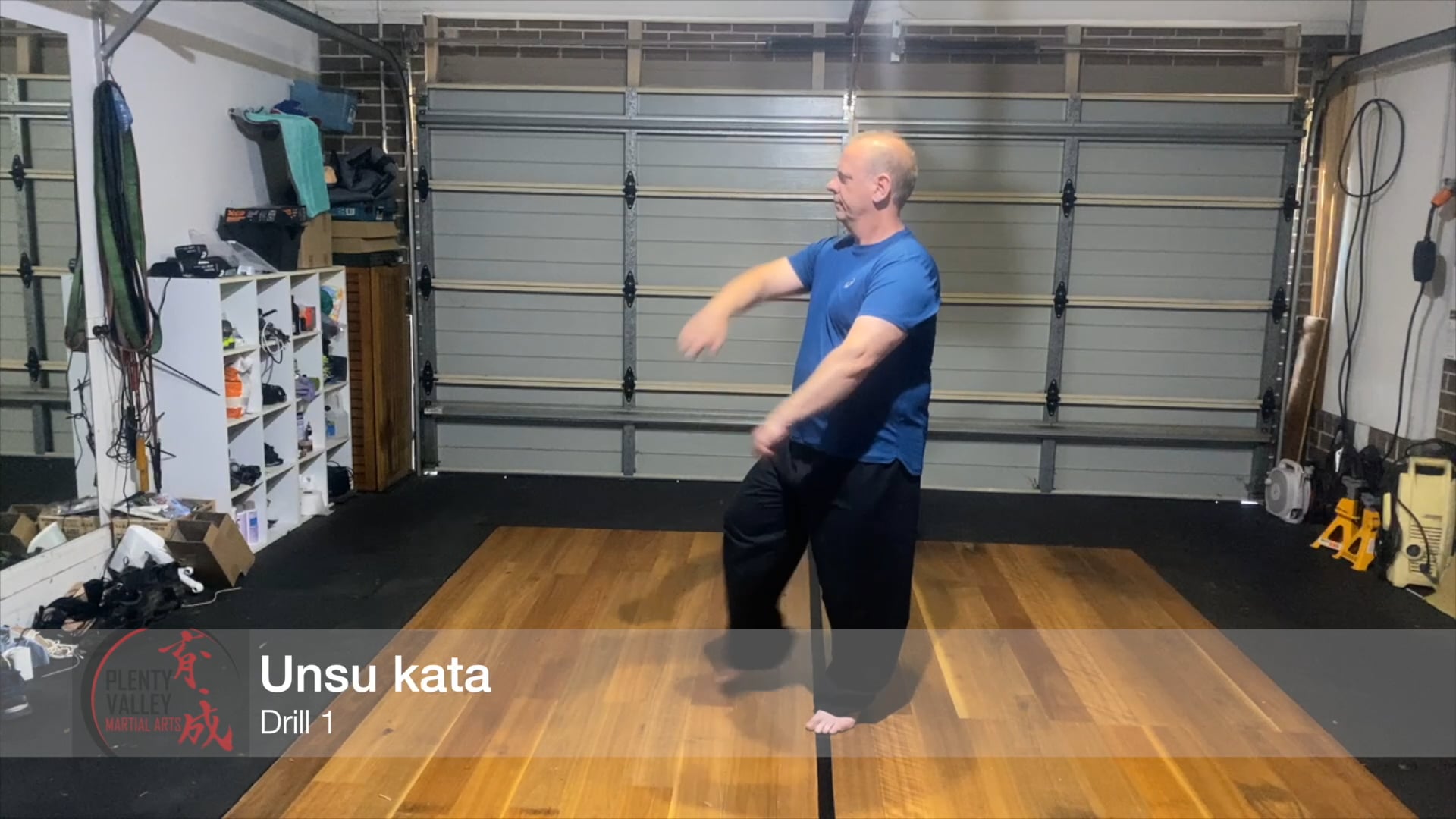 Unsu kata - drill 1