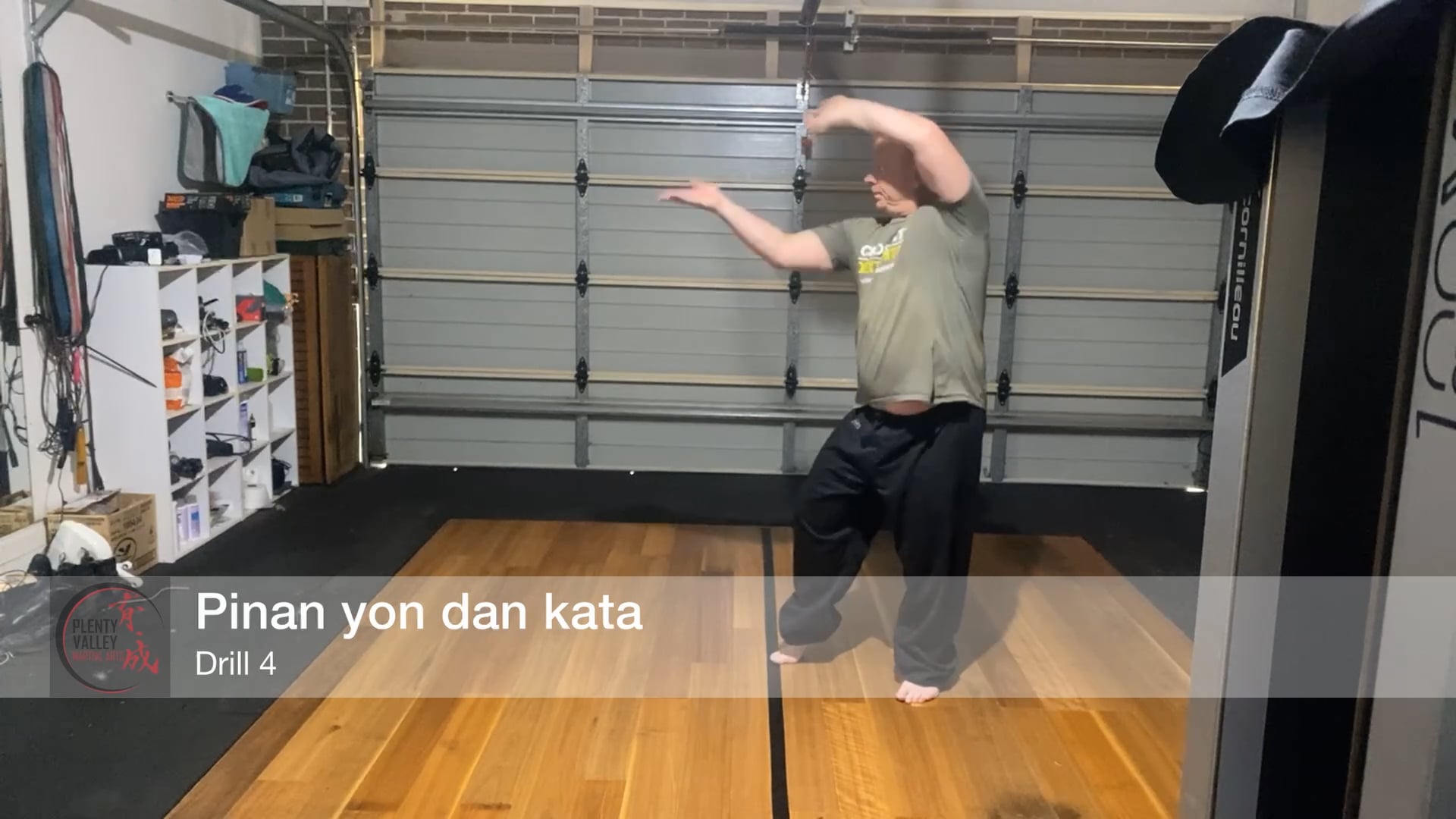 Pinan yon dan kata - drill 4