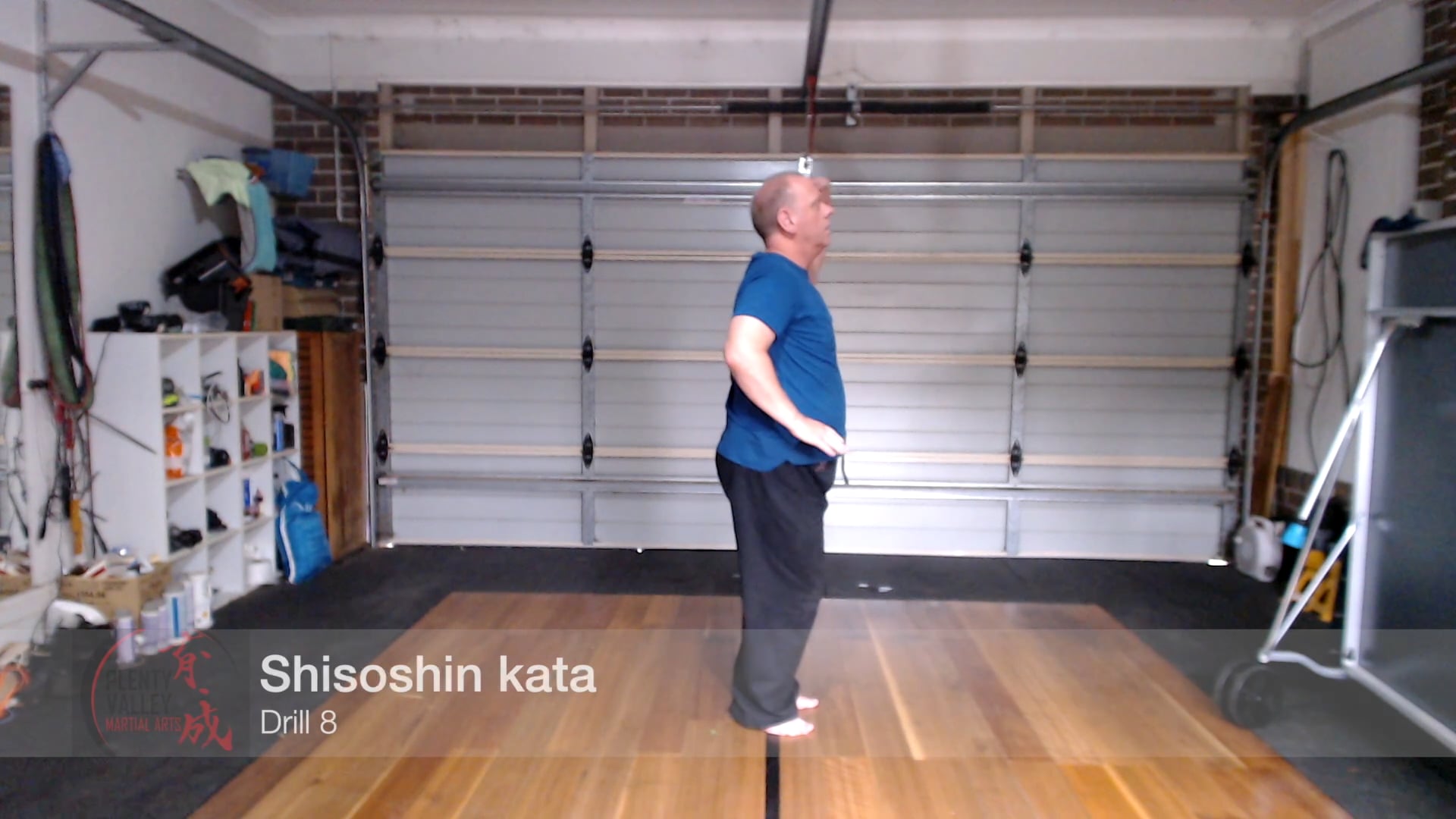 Shisoshin kata - drill 8