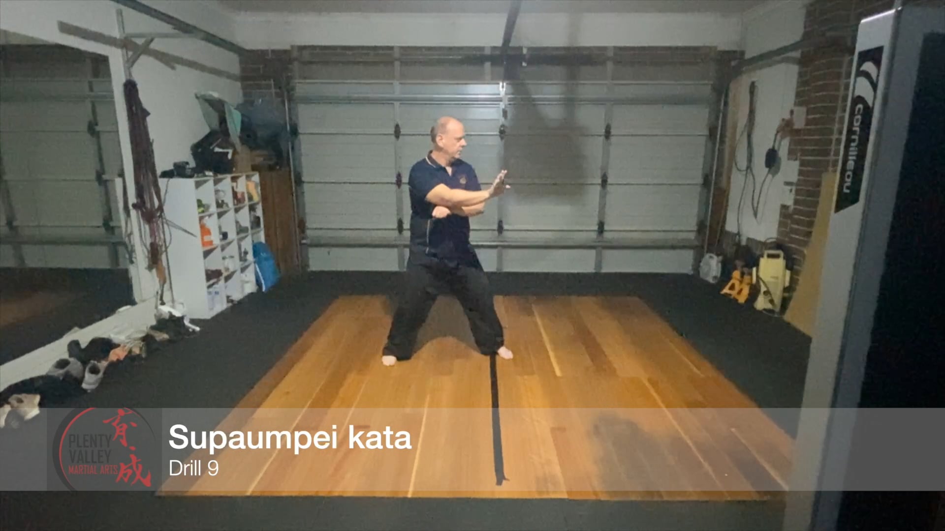 Supaumpei kata - drill 9