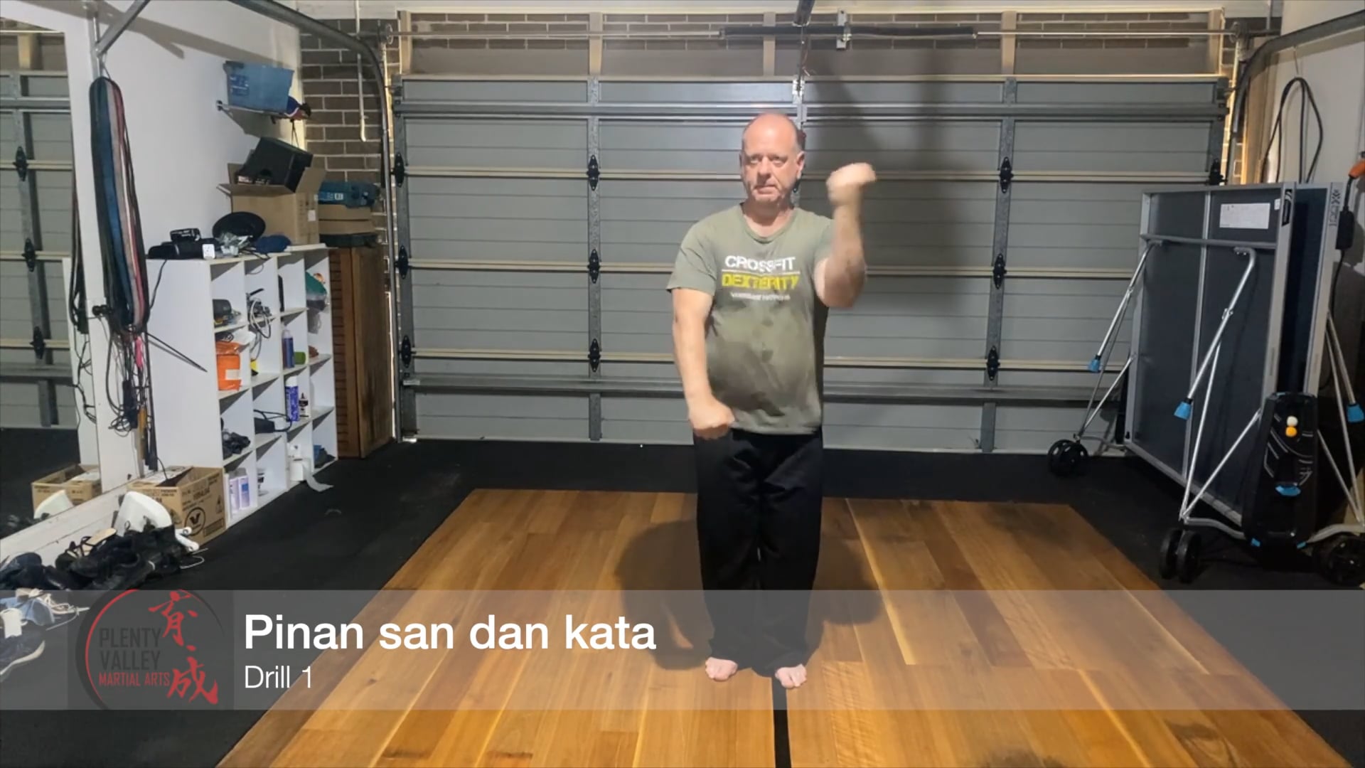 Pinan san dan kata - drill 1