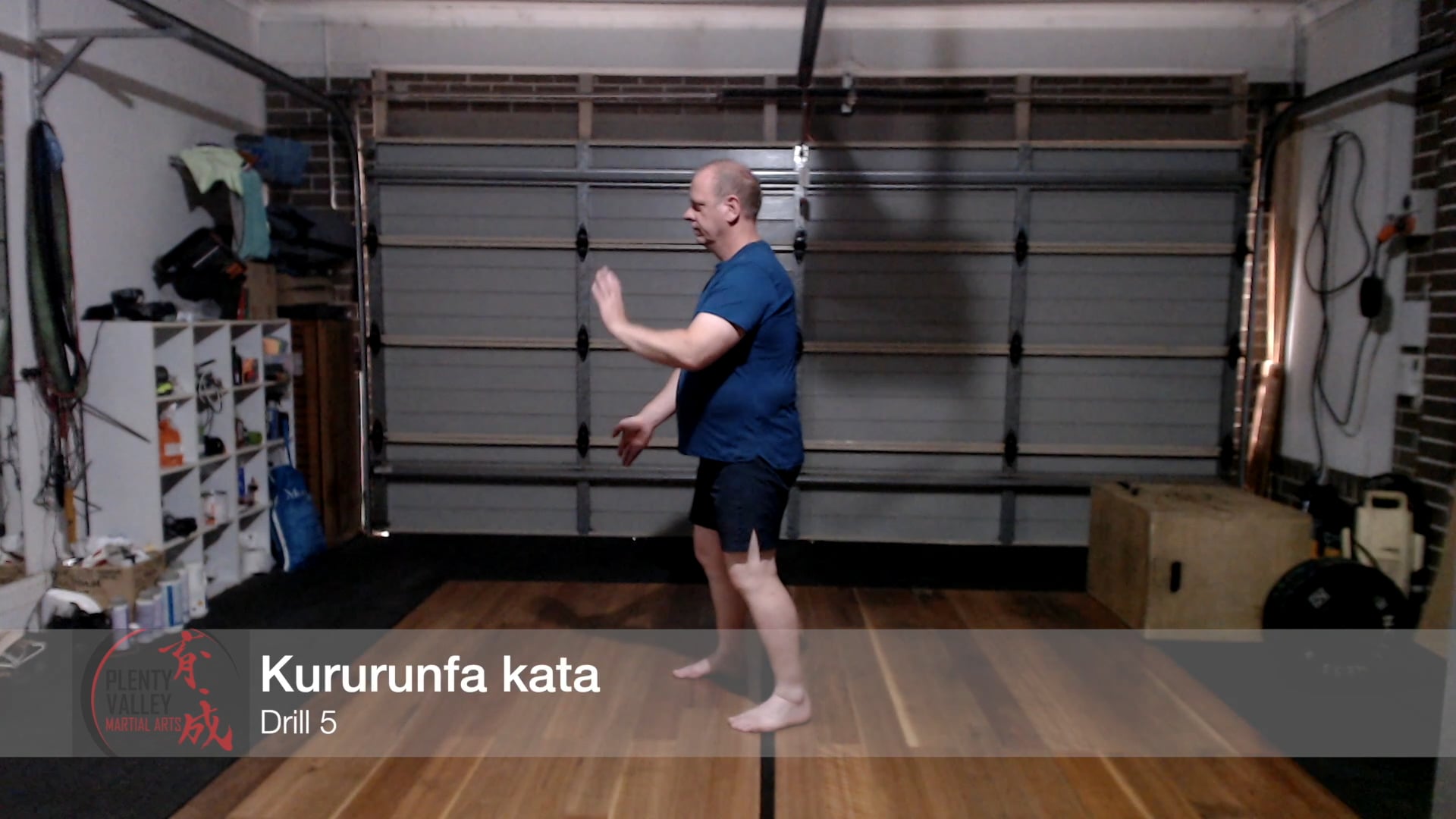 Kururunfa kata - drill 5