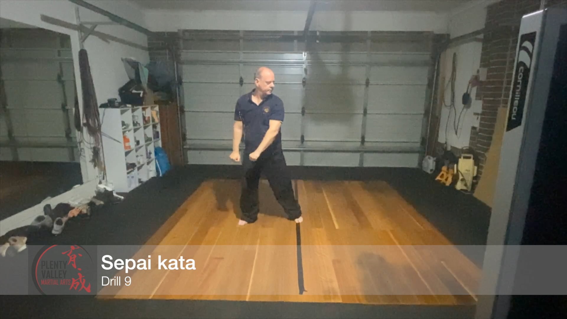 Sepai kata - drill 9