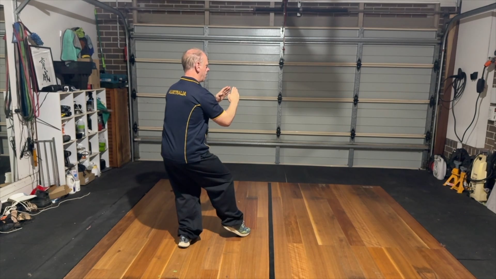 Kihon - tenshin o jyu - stances in 8 directions