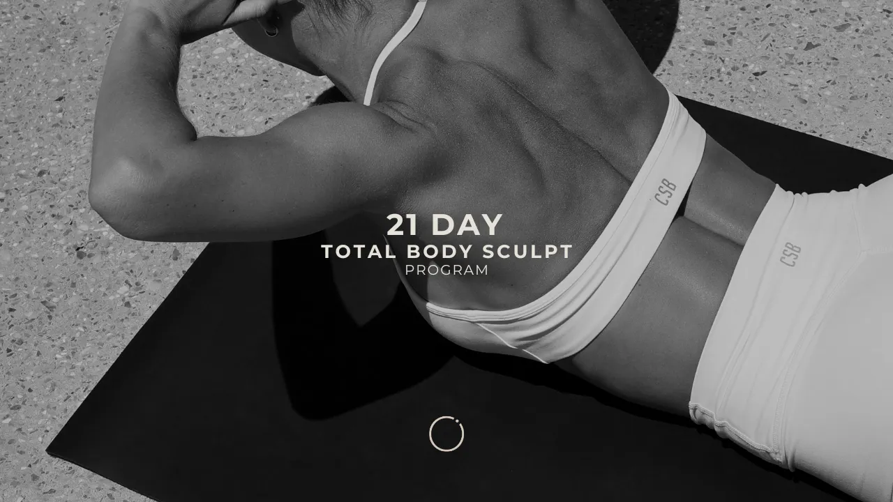 21 DAY TOTAL BODY SCULPT CHALLENGE