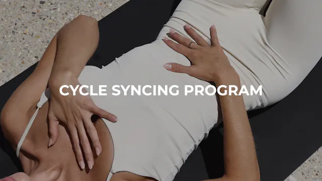 CYCLE SYNCING PROGRAM