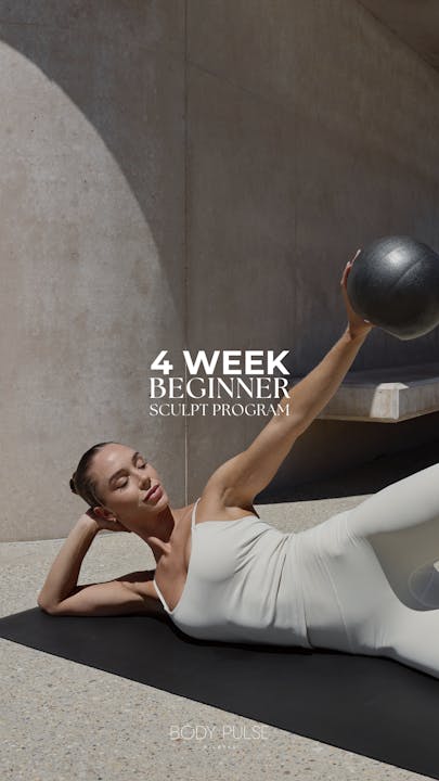 4-WEEK BEGINNER SCULPT PROGRAM