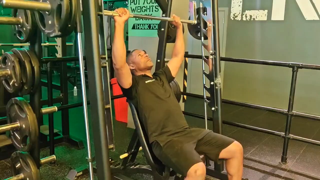 Smith Machine Shoulder Press