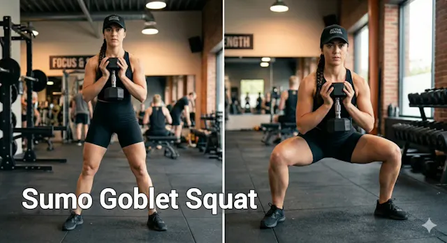 Sumo Goblet Squat