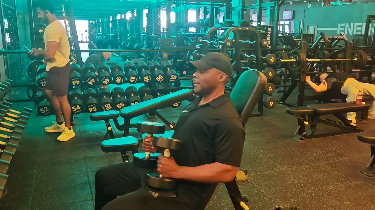 Seated Shoulder Press