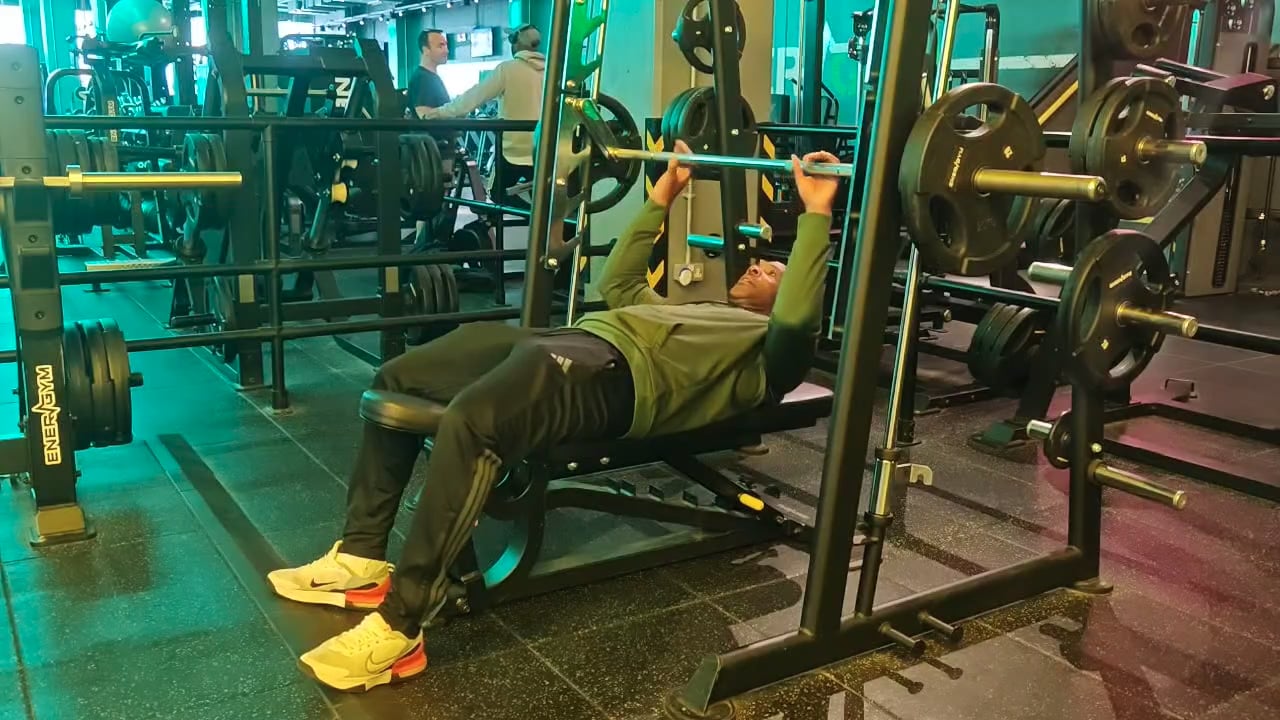 Smith Machine Bench Press
