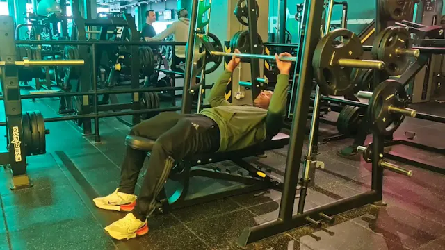 Smith Machine Bench Press