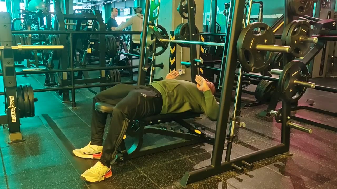 Smith Machine Bench Press