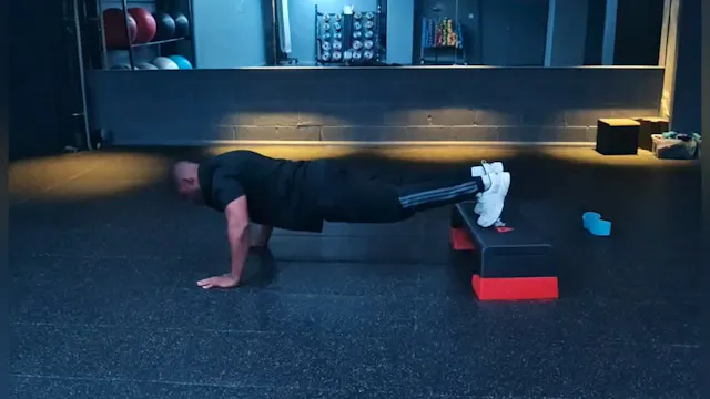 Incline Push Ups