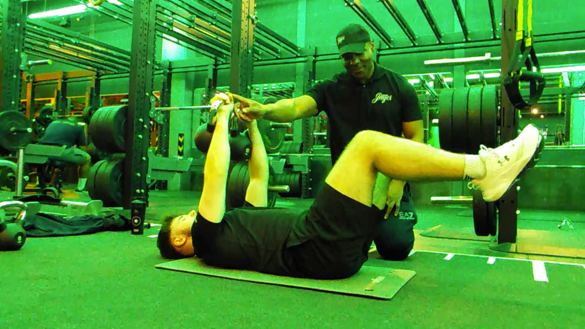 Weighted Dead Bug (Kettlebell)