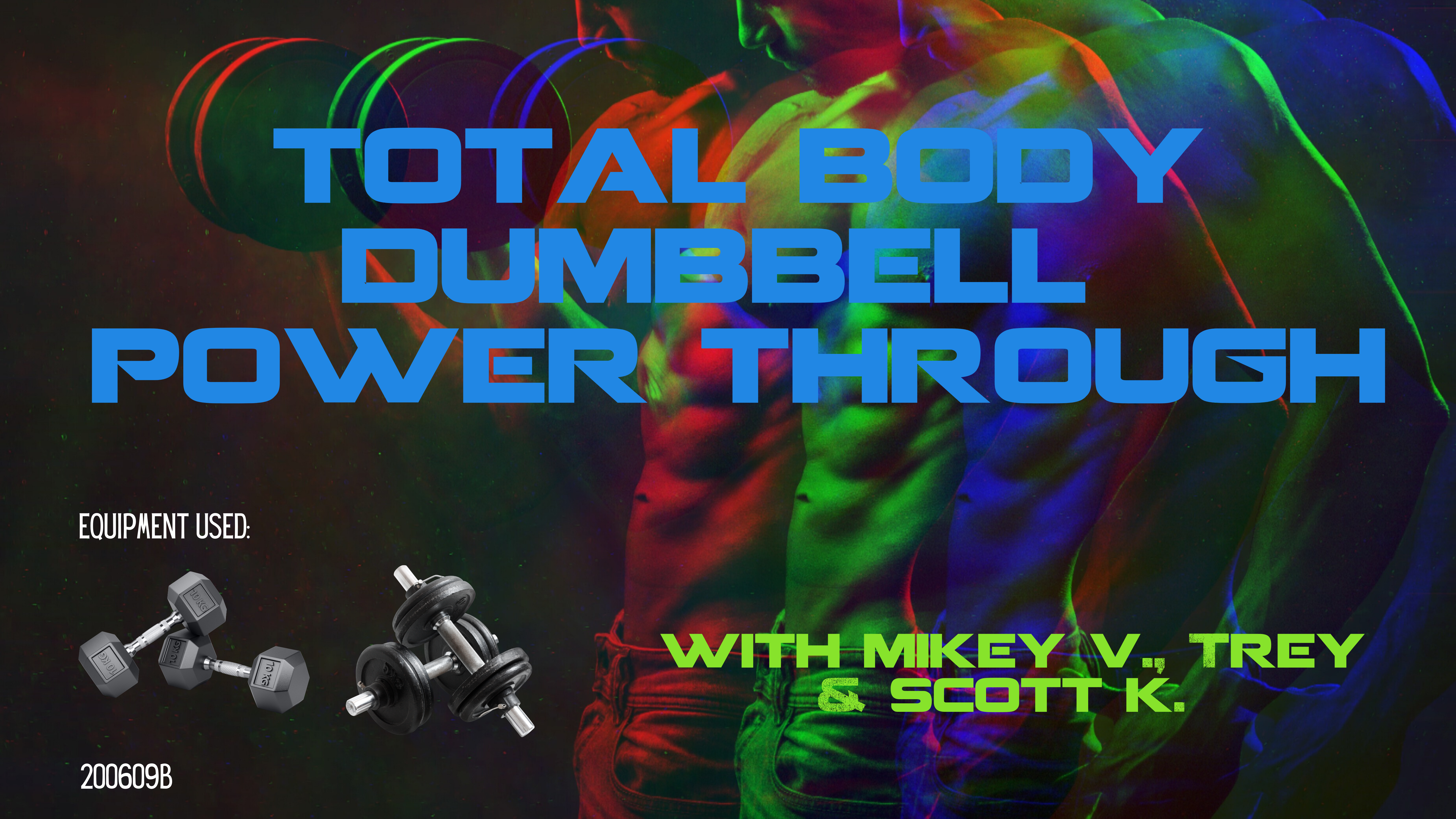 2007004 Bodytek Total Body Dumbbell Blast