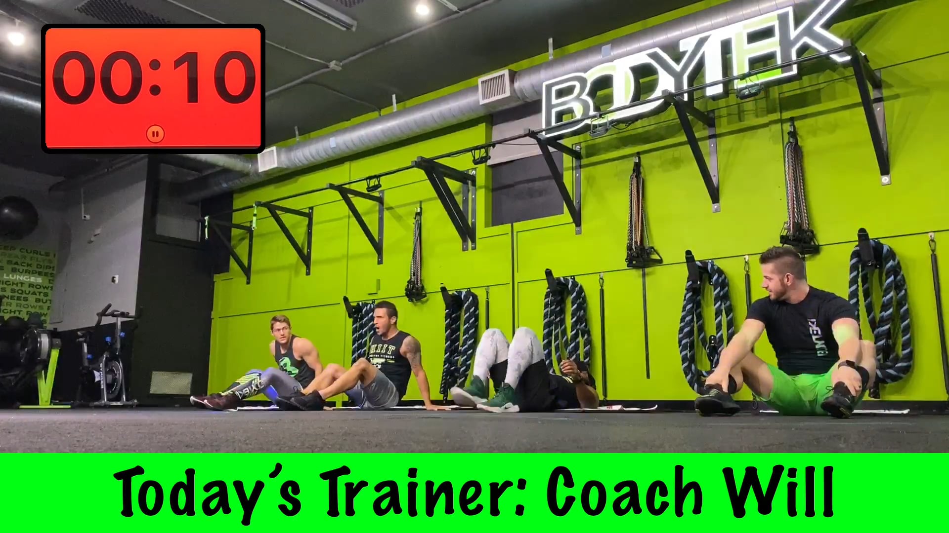 Bodytek Bodyweight Blast wth Coach WillPower, Mikey V., Trey & Scott