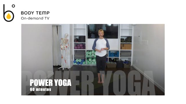 Power Yoga with Chadd "Sweat All Over" 60 Minutes