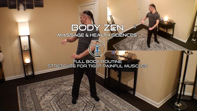 The Body Zen Stretches for Tight Painful Muscles - 6. Body Lower Back Stretches