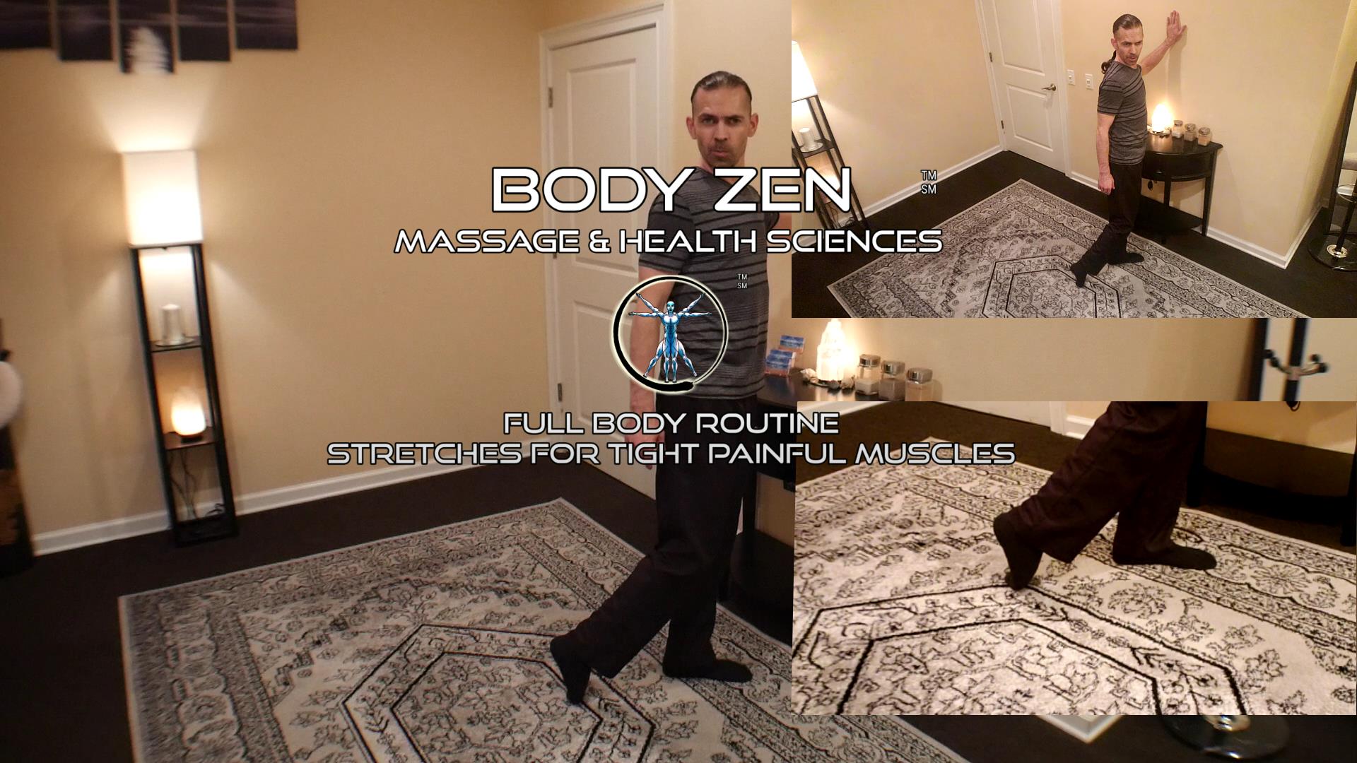 The Body Zen Stretches for Tight Painful Muscles - 2. Toe Stretches