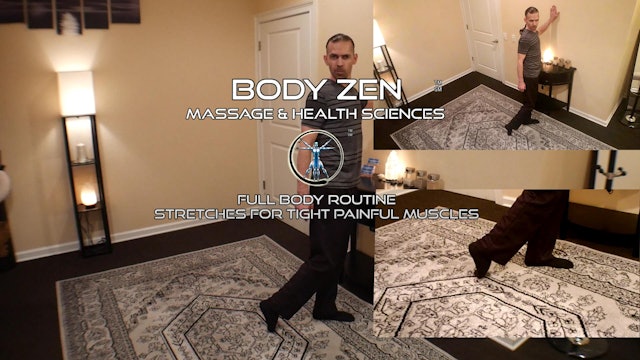 The Body Zen Stretches for Tight Painful Muscles - 2. Toe Stretches