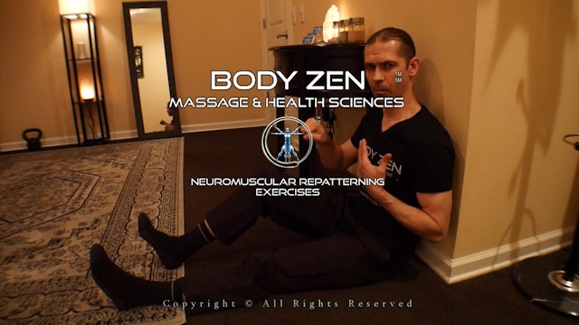 The Body Zen Neuromuscular Repatterning Exercises 4. Toes Up Foot Up