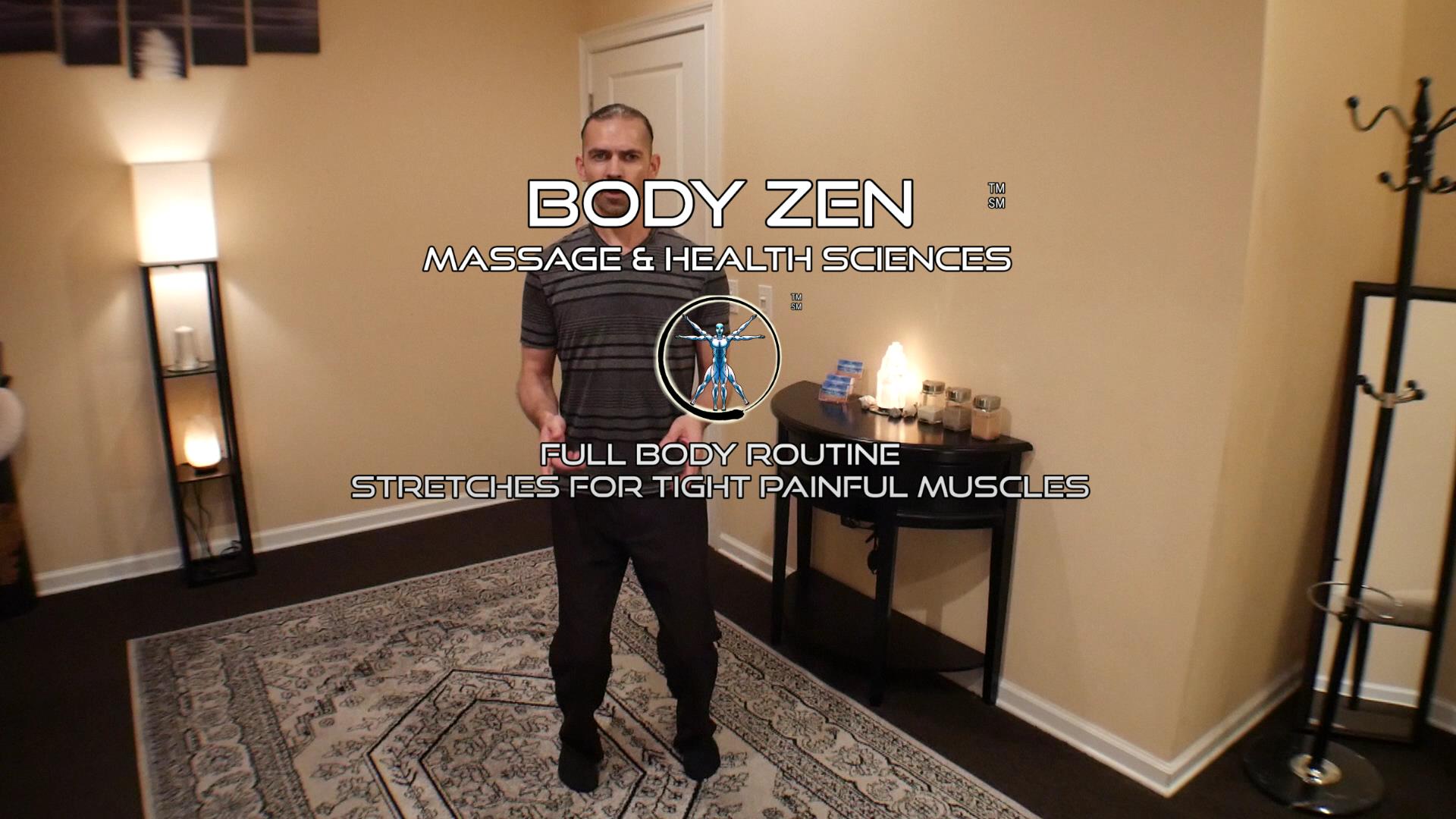  The Body Zen Stretches for Tight Painful Muscles - 3. Calve Stretches