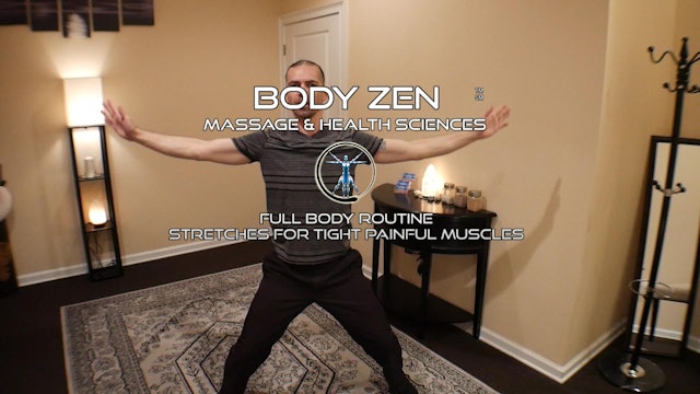 The Body Zen Stretches for Tight Painful Muscles - 7. Lat's, Tere's & Tricepts