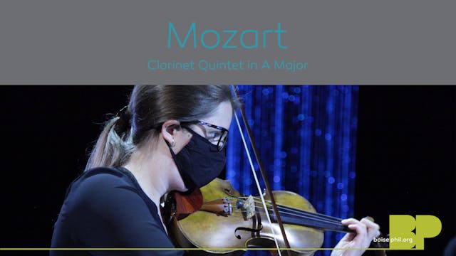 W.A. Mozart: Clarinet Quintet in A Major
