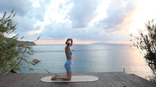 SUNRISE CRETE 16 MINUTE PILATES WORKOUT