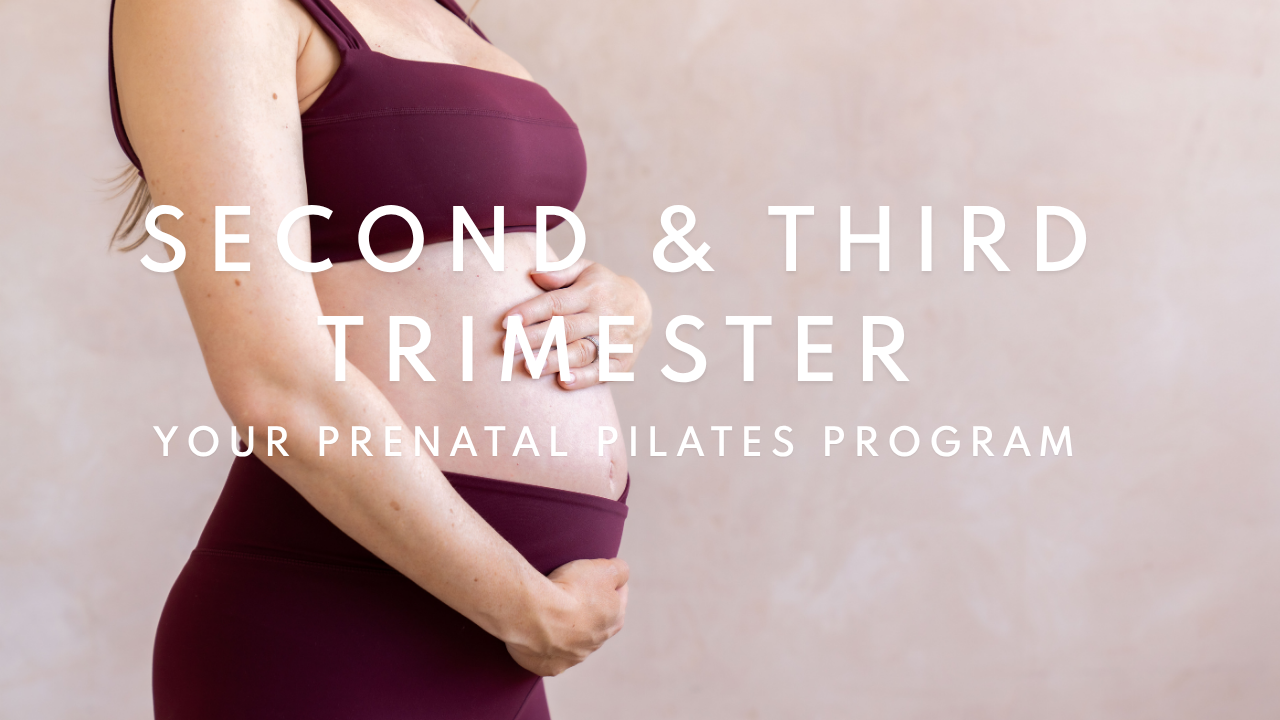 2ND & 3RD TRIMESTER PRENATAL PILATES