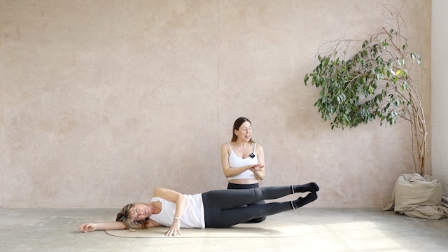 19 MINUTE LOWER BODY FLOW: RISE & ALIGN 60+