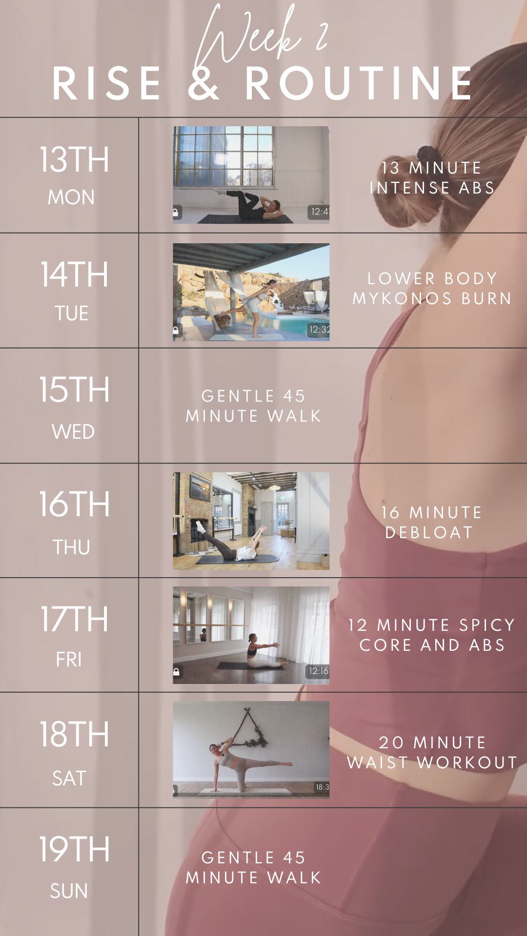 WEEK 2 RISE & ROUTINE CHALLENGE