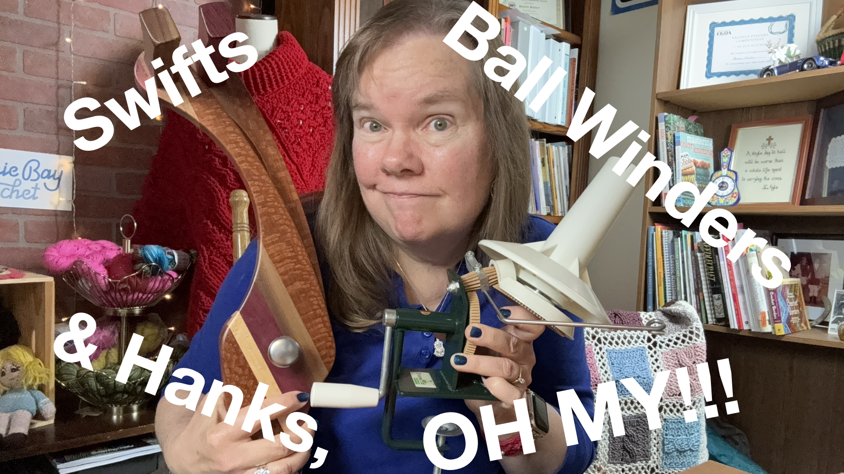 Swifts, Ball Winders & Hanks, OH MY!