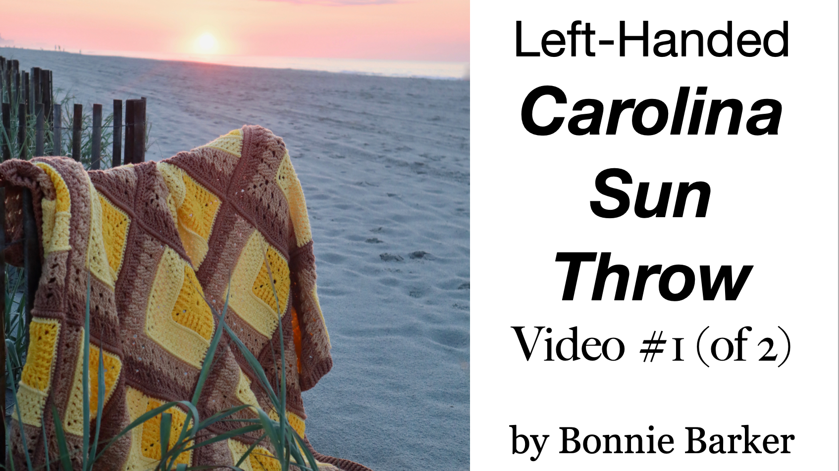 Left-Handed Carolina Sun Throw (1 of 2)