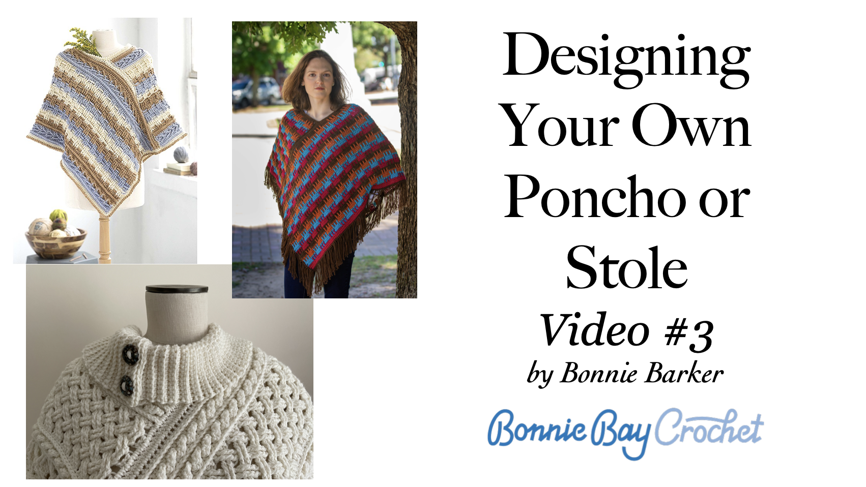 How to Design Your Own Texturized Poncho, Video #3