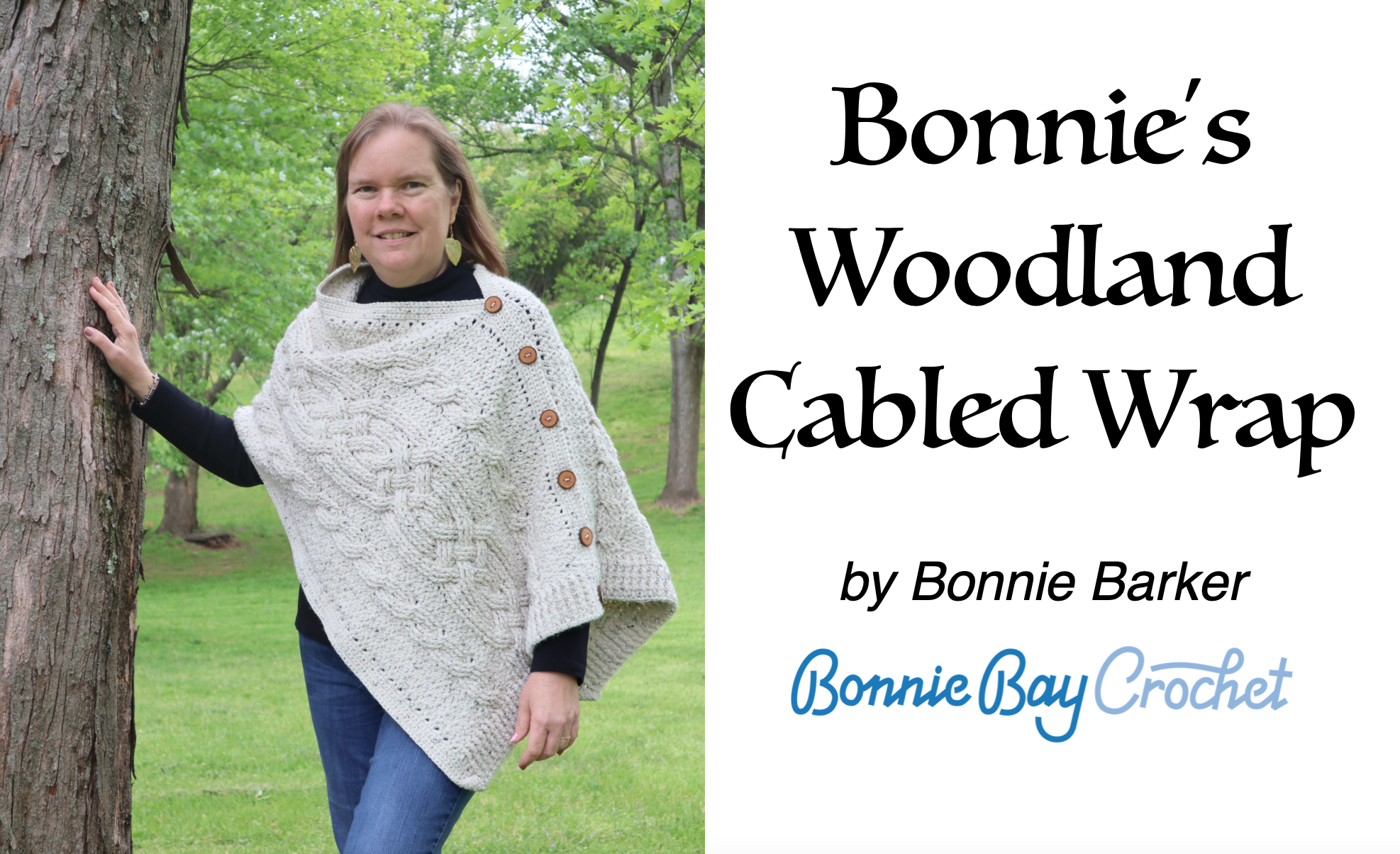 Bonnie's Woodland Cabled Wrap