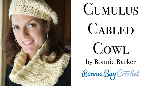 Cumulus Cabled Cowl